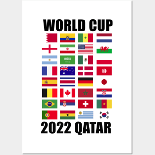 2022 Qatar World Cup Posters and Art